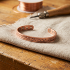 Sylvia infinity band copper bracelet