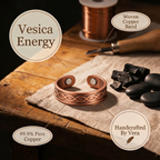 Ursula copper ring close up