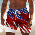 Mason - Patriotic 2-in-1 Swim Shorts