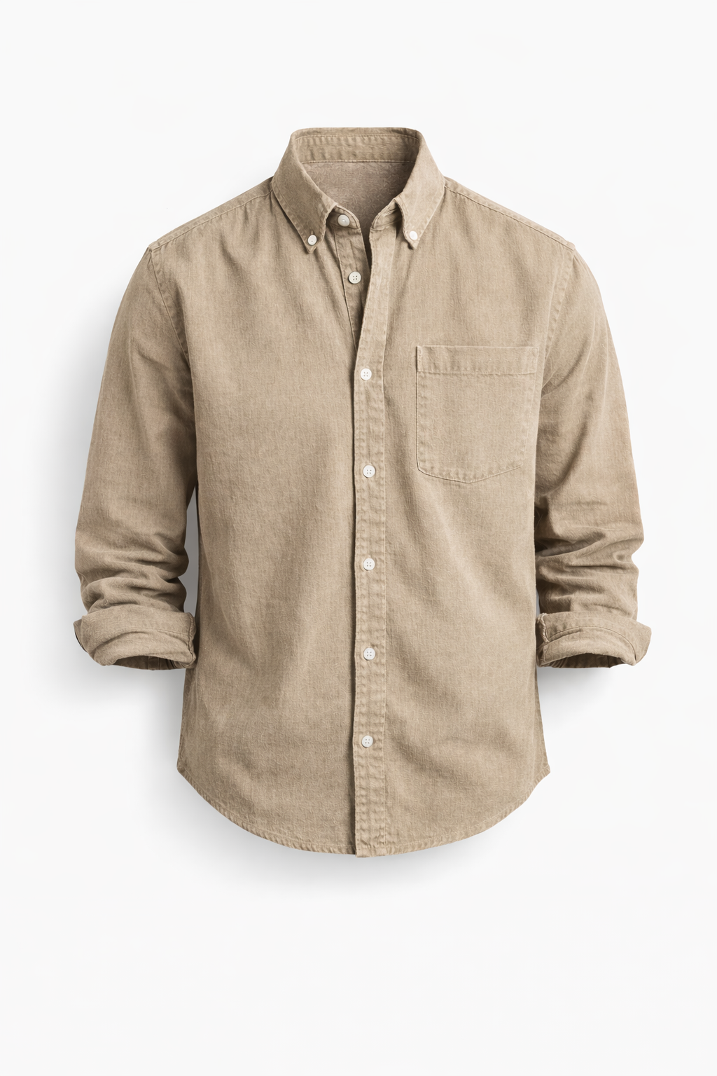 Lawrence - Structured Button-Up Shirt