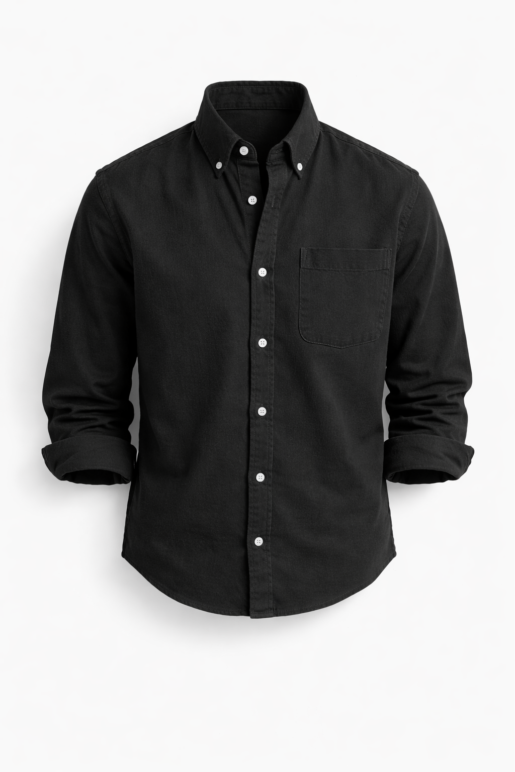 Lawrence - Structured Button-Up Shirt